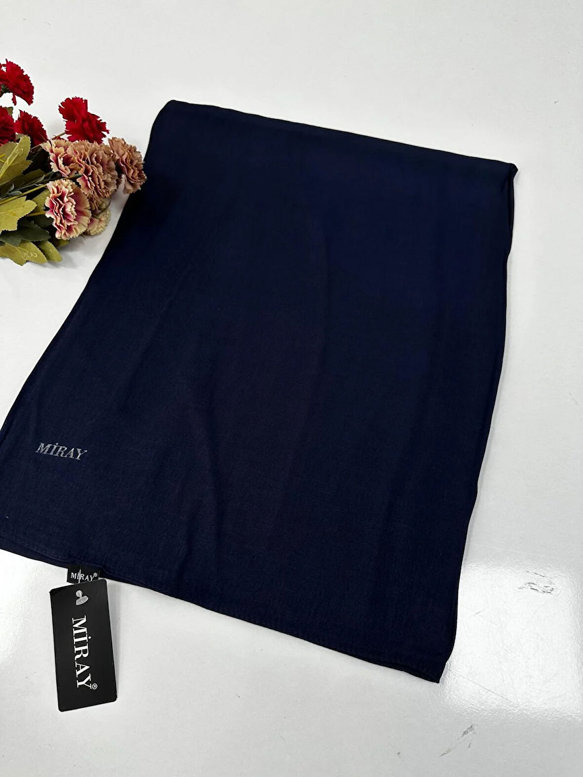 Miray Palmier Abiye Şal Renk:Lacivert JMJ0102