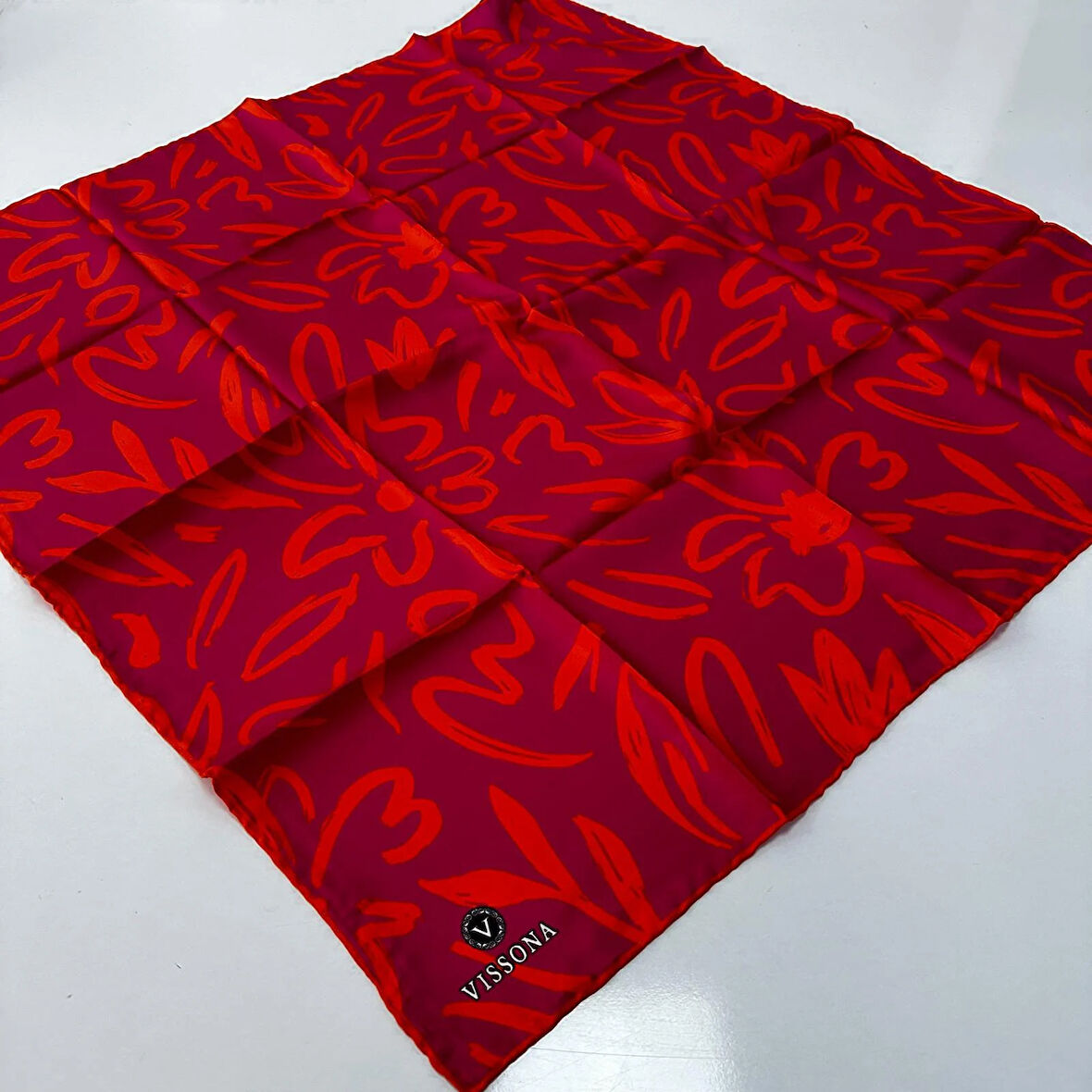 Vissona Twill İpek Eşarp IPK6204