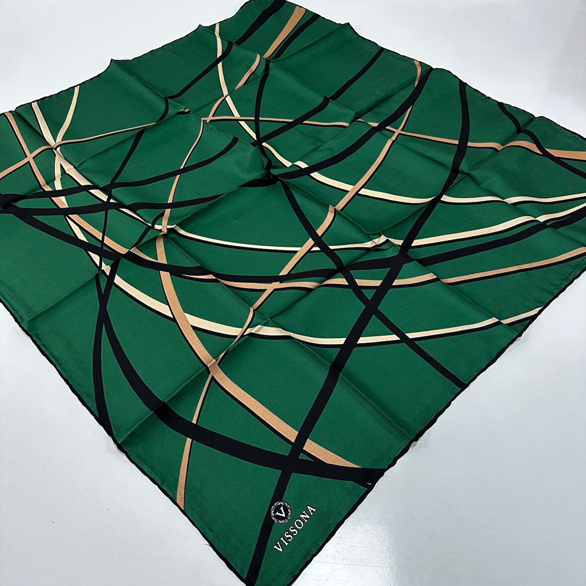 Vissona Twill İpek Eşarp IPK6305