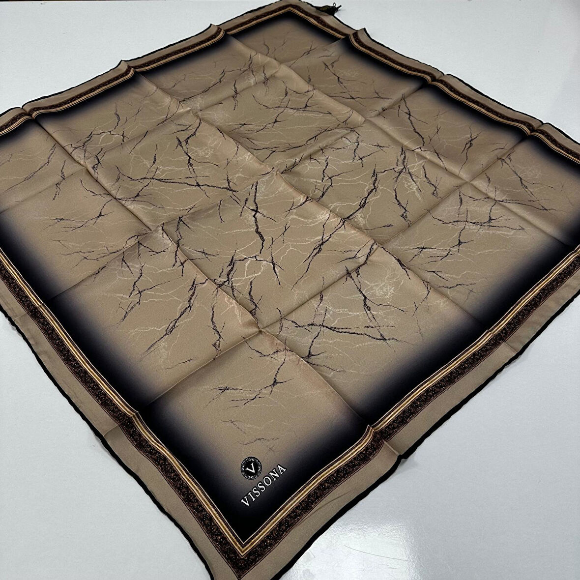 Vissona Twill İpek Eşarp IPK6502