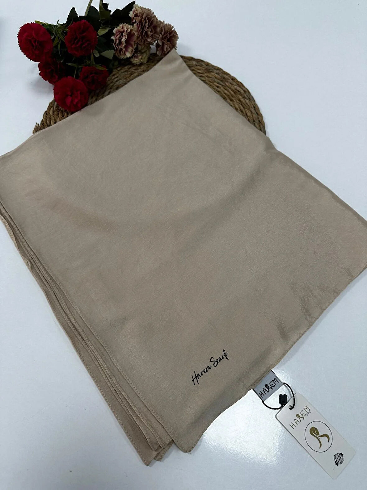 Harem Vual İpeksi Şal Nohut HVH0220