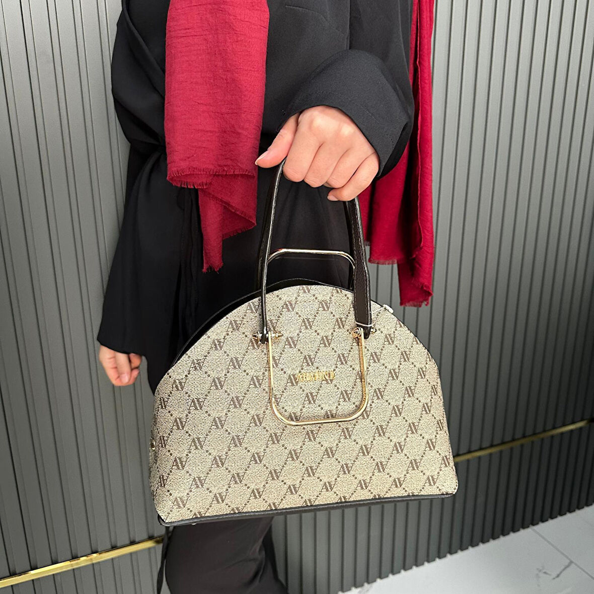 Armine Kadın Çanta Noktalı Vizyon AR36509