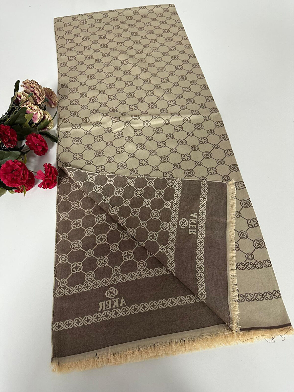 Çift Taraflı Jakar Şal LJC0210