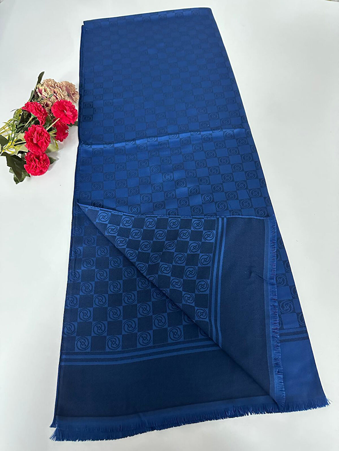 Çift Taraflı Jakar Şal LJC0406