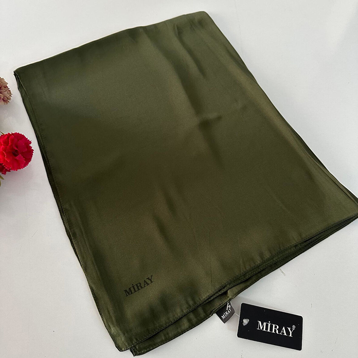 Miray Kristal Şal  Haki JKM0103