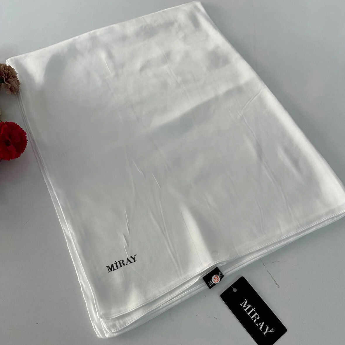 Miray Kristal Şal Beyaz JKM0109