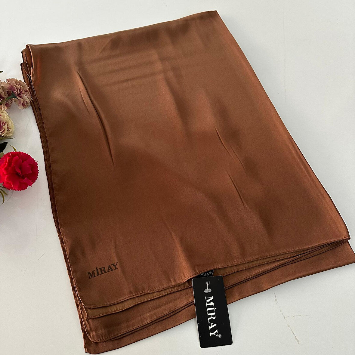 Miray Kristal Şal Açık Kahve JKM0112