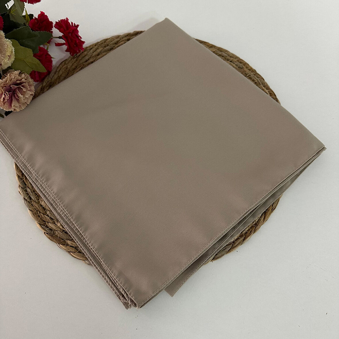 Polo Craft Açık Vizon Medine İpeği Eşarp MEB0223