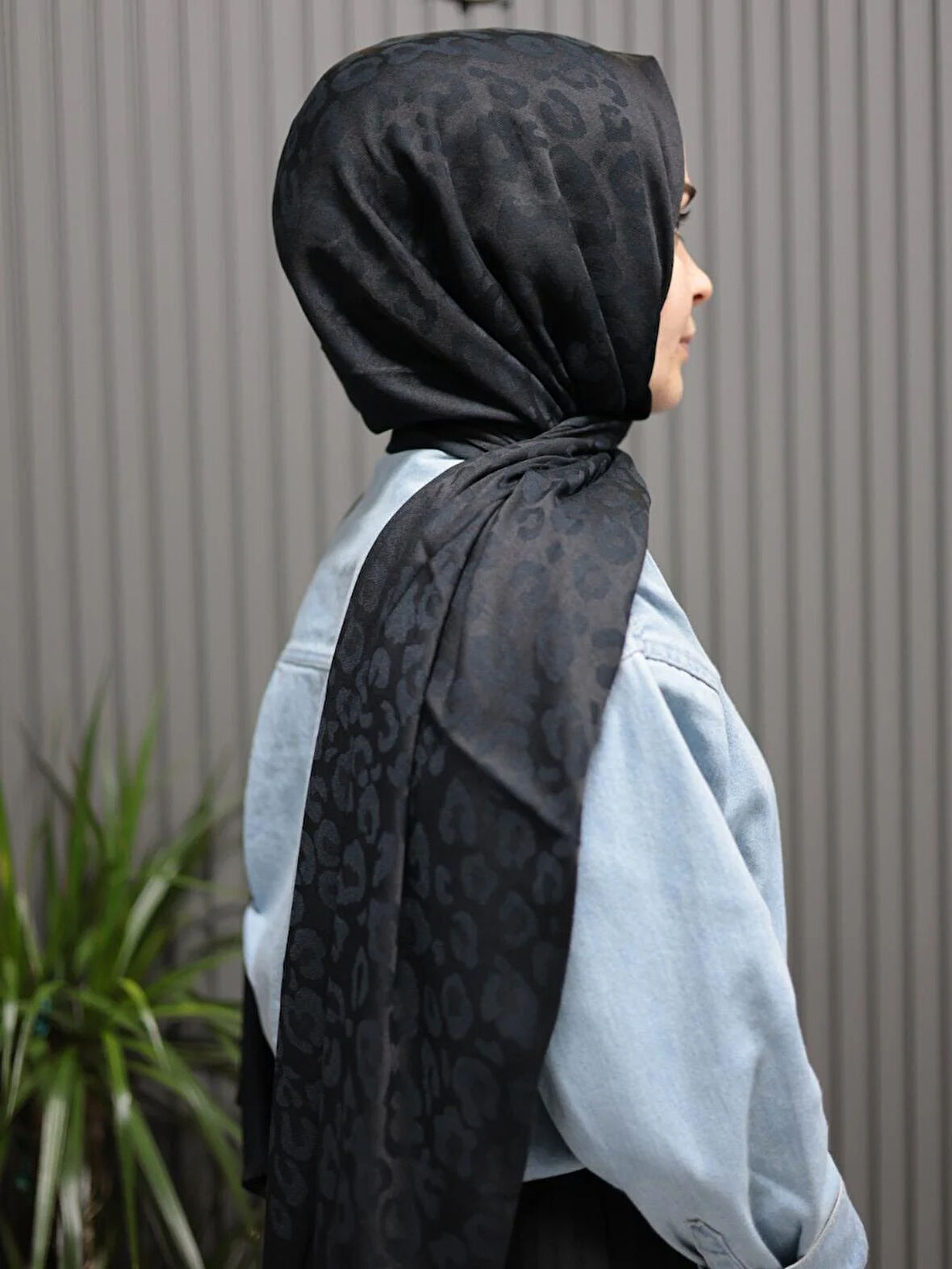 Levidor Cashmere Premium Şal Siyah LRF0301