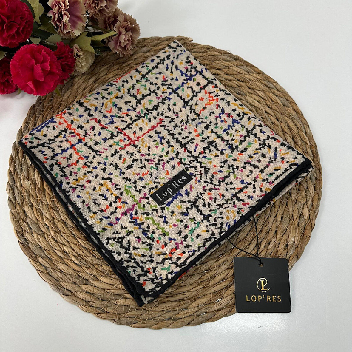 Lop'res Soft Pamuklu Eşarp LDN1907