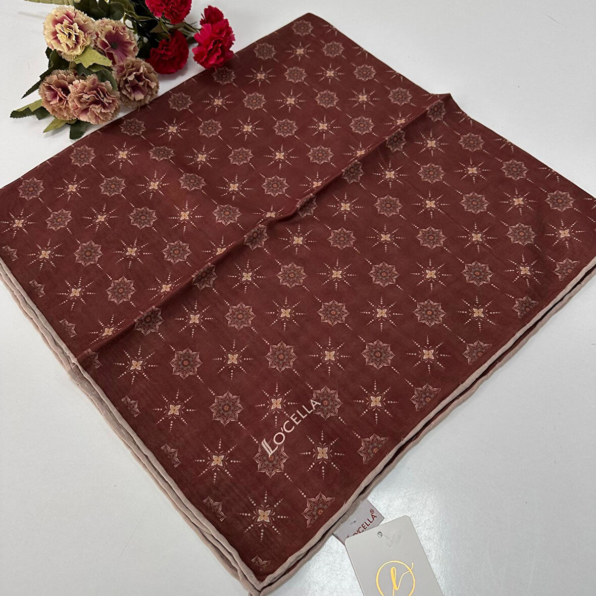 Locella Soft Pamuklu Eşarp LDFB7808