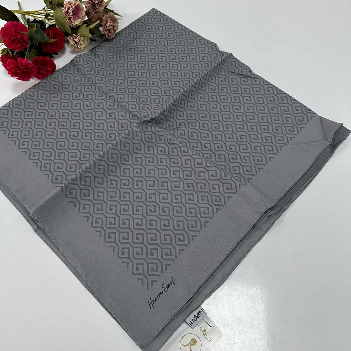 Harem Stella Eşarp Gri VHC0304