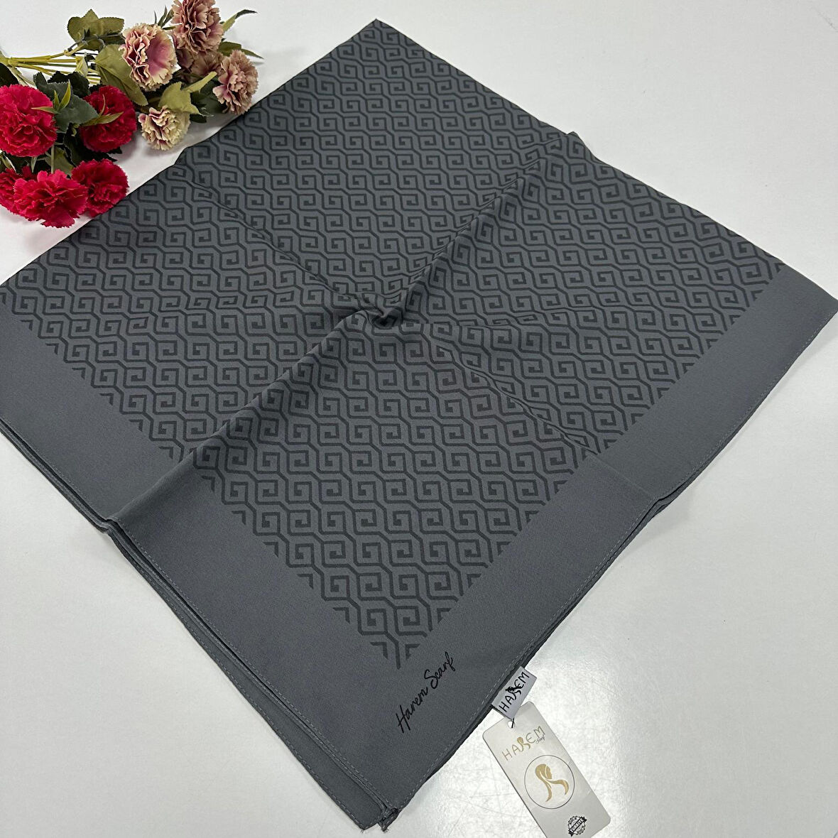 Harem Stella Eşarp Antrasit VHC0312