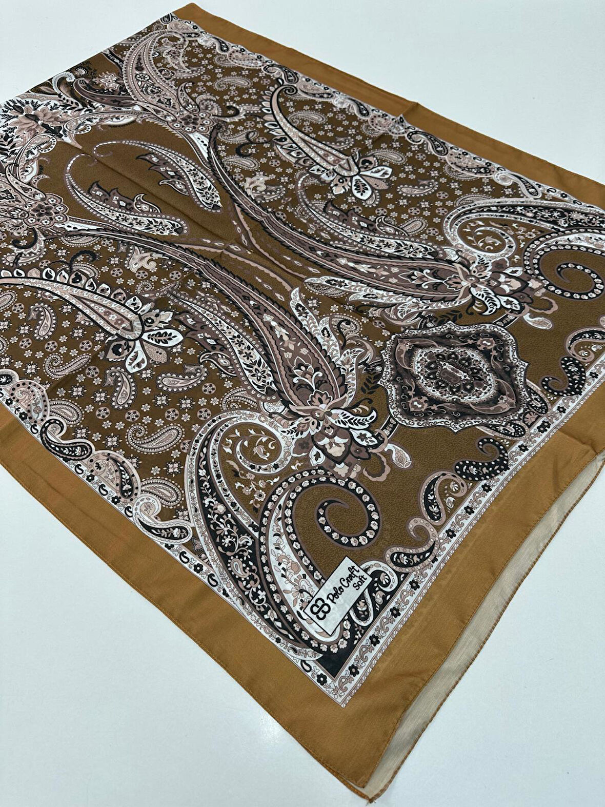 Polo Craft Soft Pamuklu Şal Etro Desen FZY0507