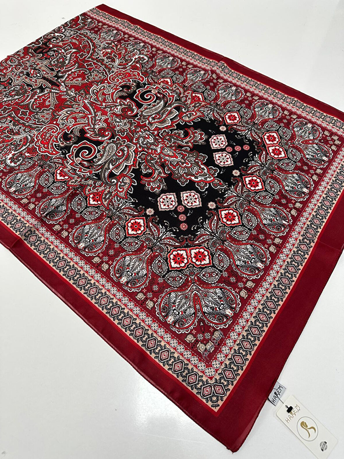 Harem Desenli Vual İpeksi Şal HVD0101