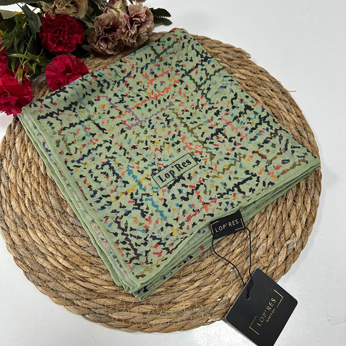 Lop'res Soft Pamuklu Eşarp LDN3707