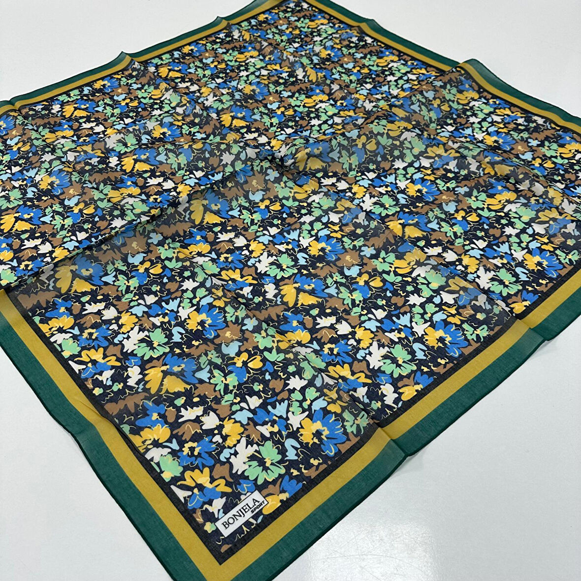 Yazlık İnce Bonjela Sport Özel Seri Eşarp Gold LDU3414