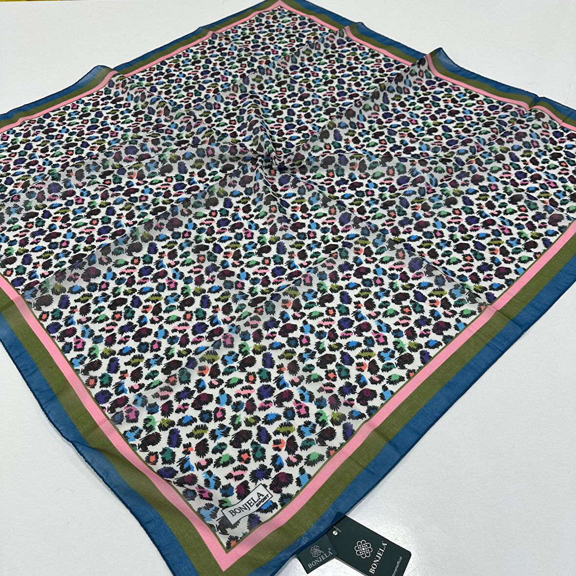 Yazlık İnce Bonjela Sport Özel Seri Eşarp Gold LDU3511