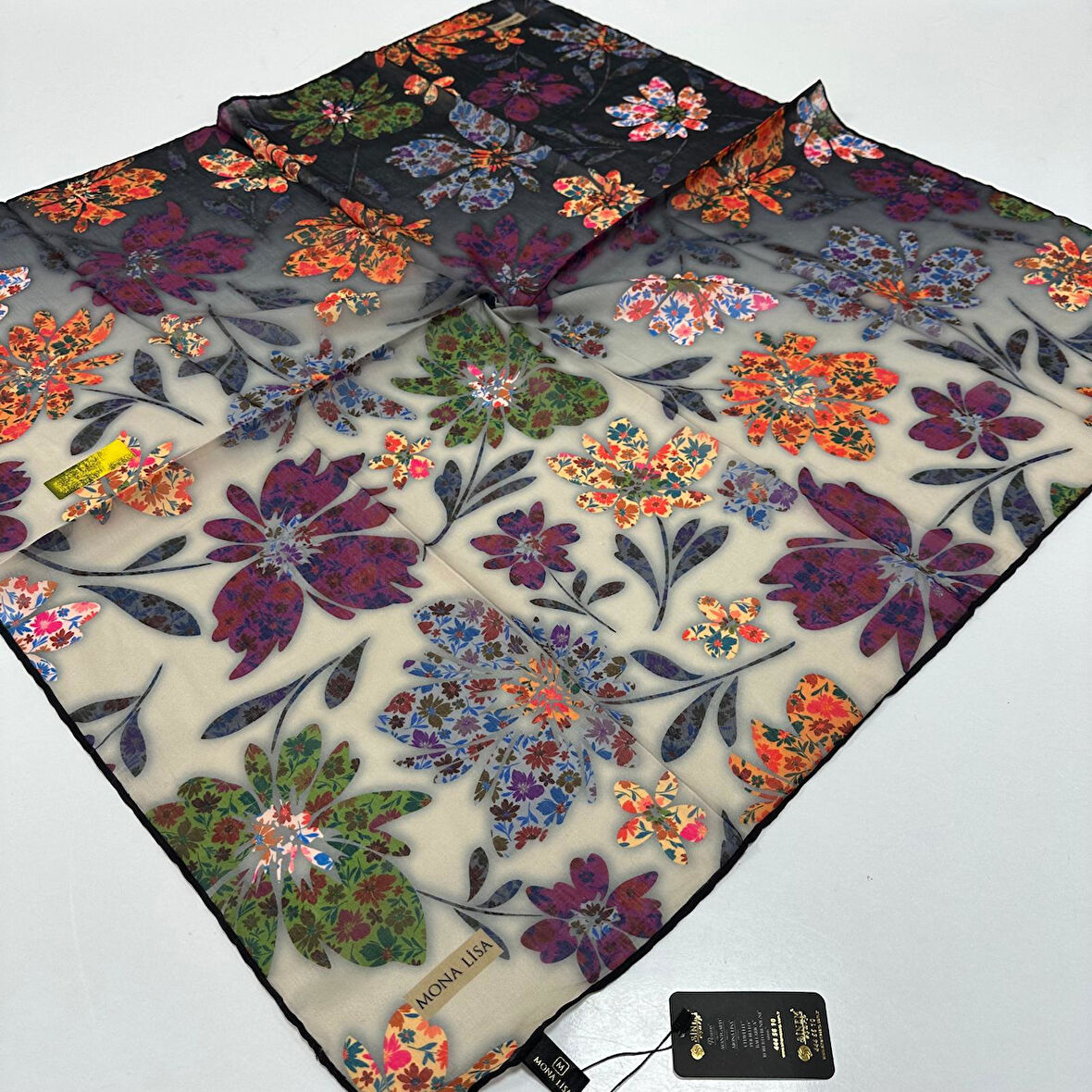 Mona Lisa Soft Pamuklu Eşarp LDFR4609