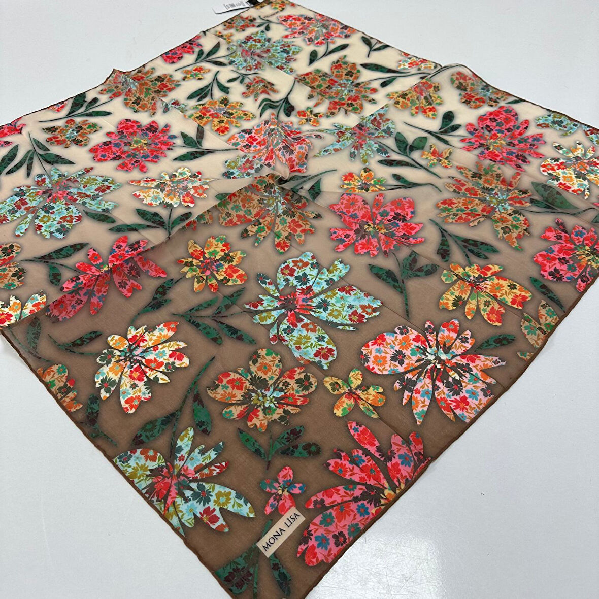 Mona Lisa Soft Pamuklu Eşarp LDFR4611