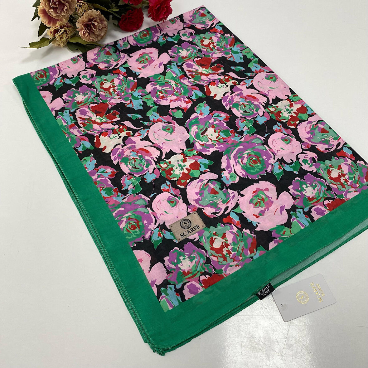 Scarfe Soft Pamuklu Şal LCS1011