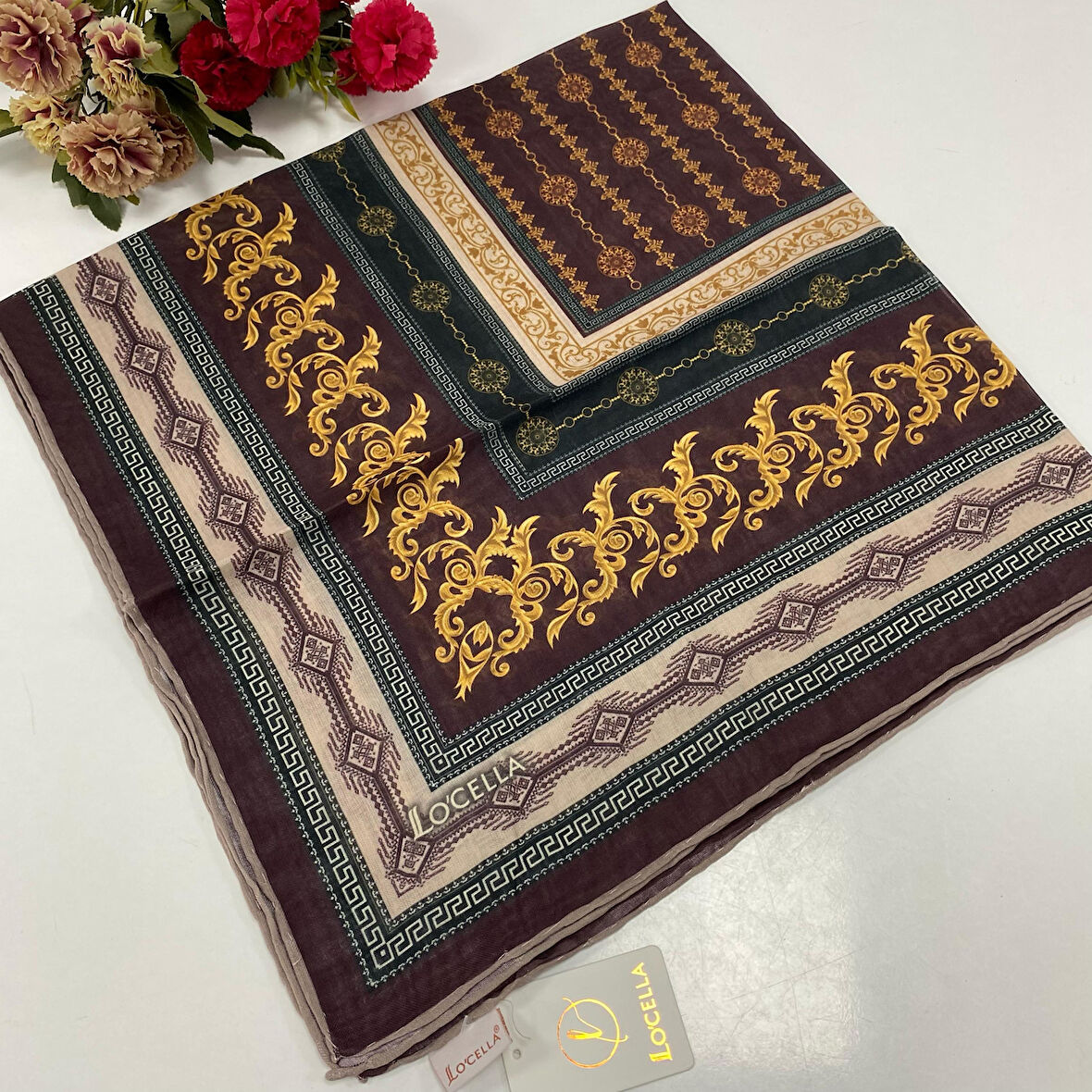 Locella Soft Pamuklu Eşarp LDFC1107