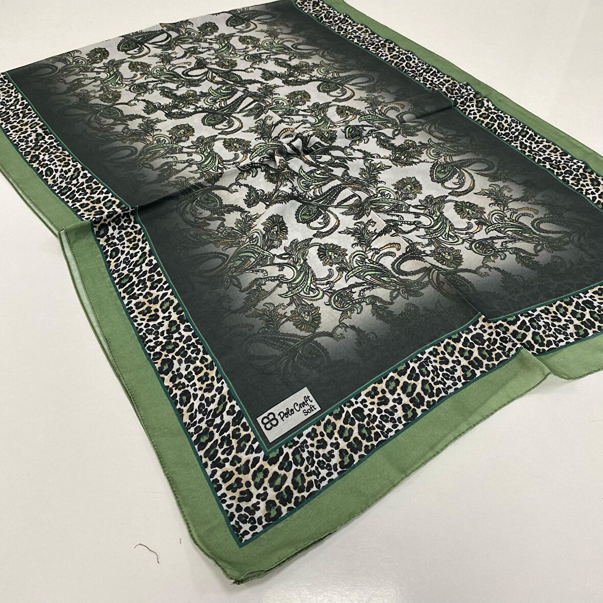 Polo Craft Soft Pamuklu Şal Etro Desen FZY0613