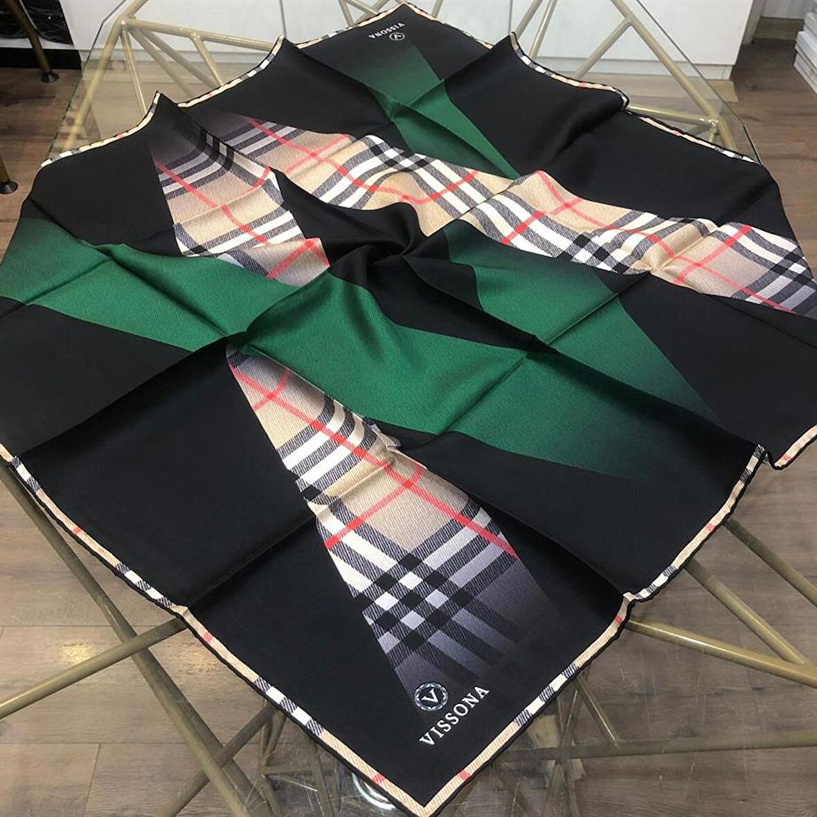 Vissona Twill İpek Eşarp IPK0608