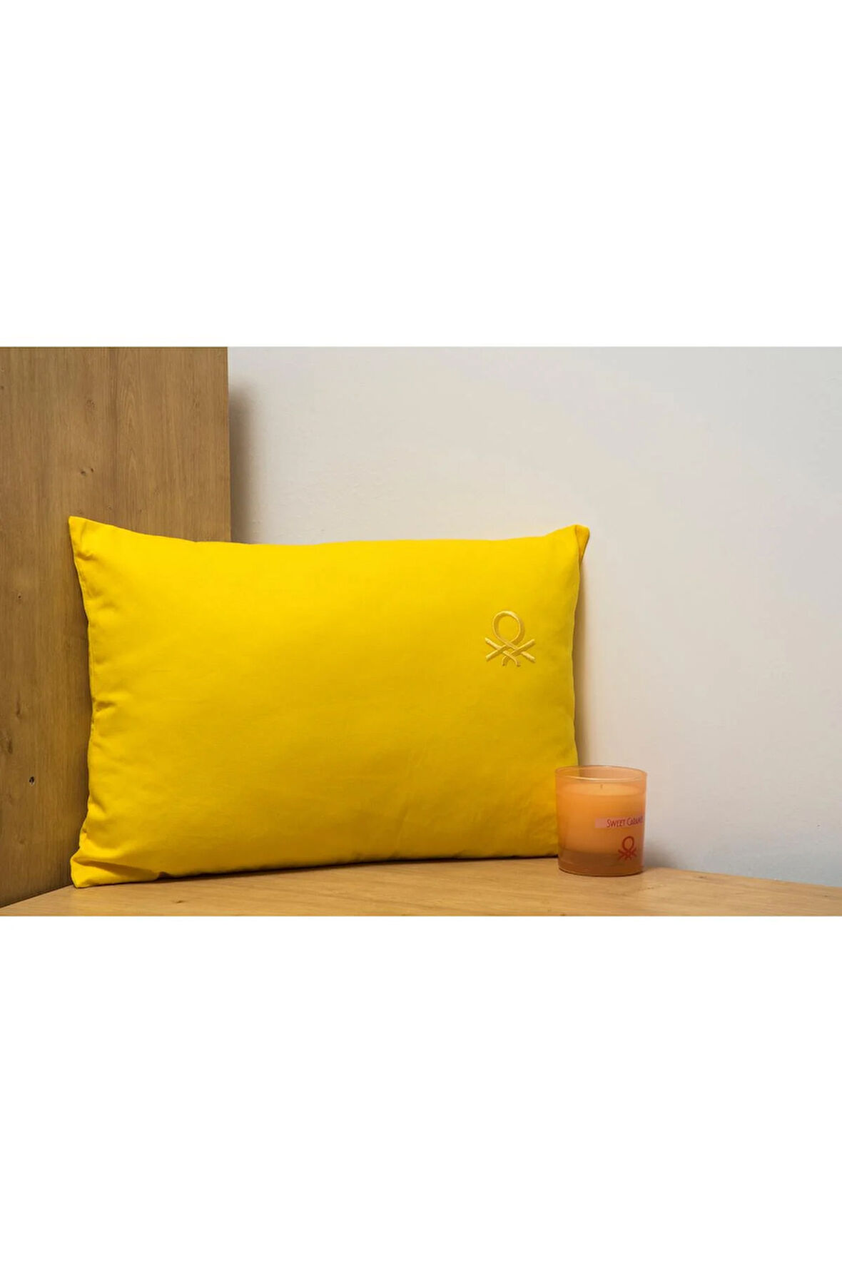 BENETTON %100 PAMUK DÜZ KIRLENT 35*50 CM (DOLU) SARI