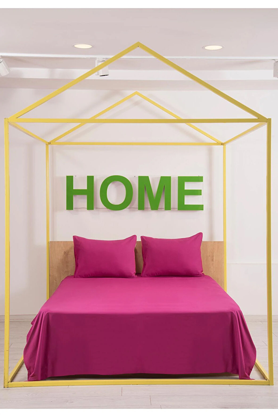 Benetton Mor Tek Kişilik Nevresim Takımı