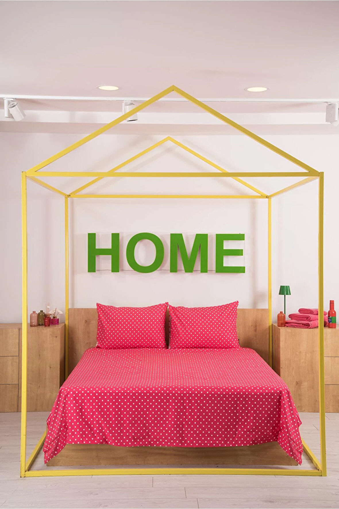 Benetton Mor Tek Kişilik Nevresim Takımı