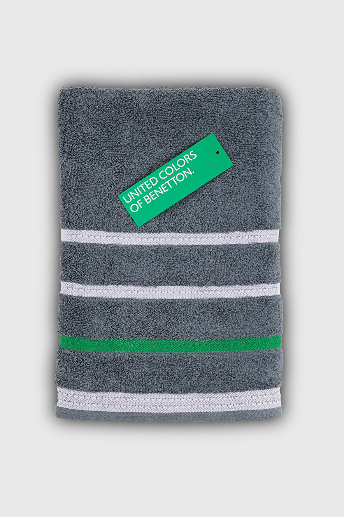 BE-0927-DGY Benetton Banyo Havlu