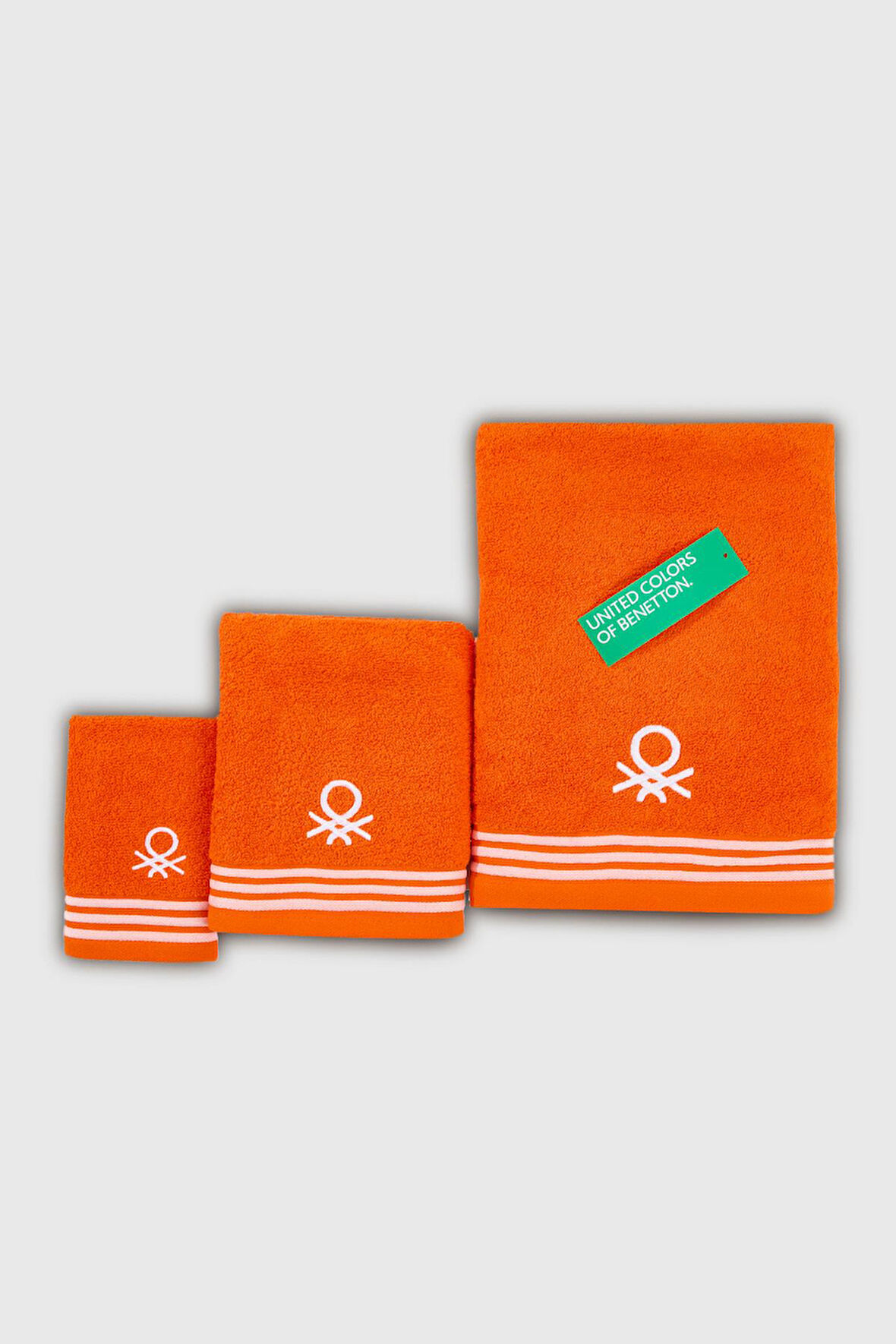 BE-0840ST-OR Benetton Havlu Set (Bath&Hand&Guest)