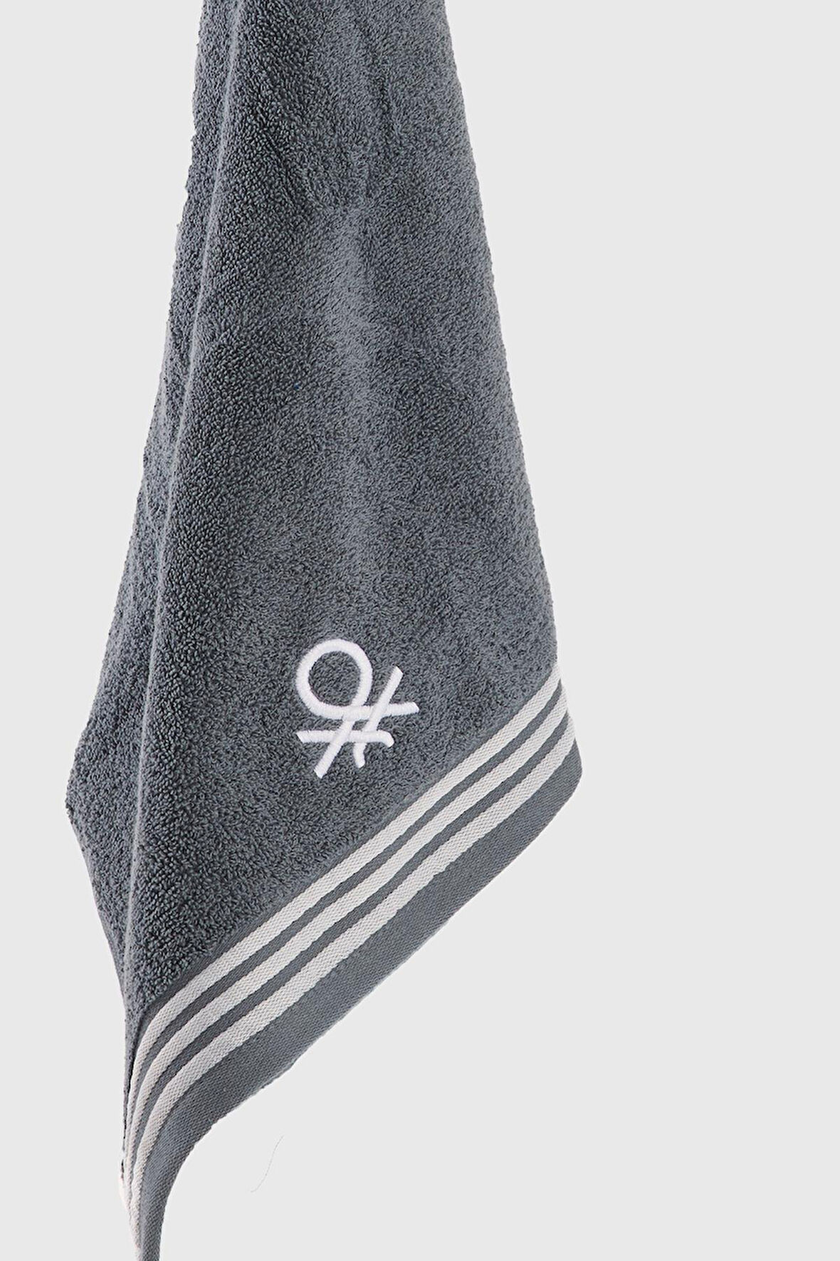 BE-0838-DGY Benetton Misafir Havlu