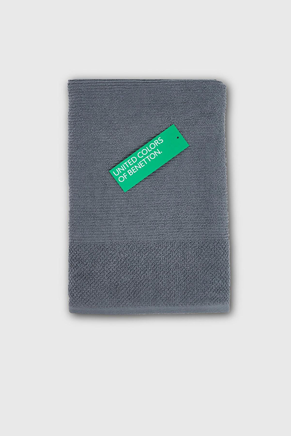 BE-0827-DGY Benetton Misafir Havlu