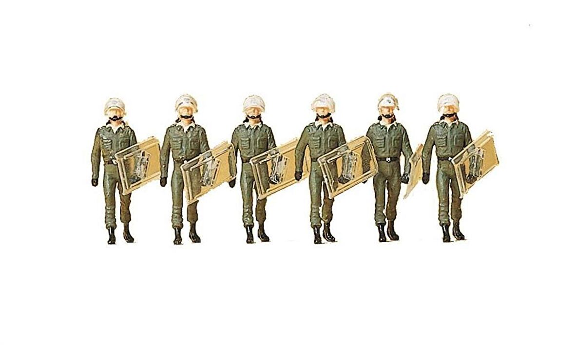 Preiser 10392 1/87 Ölçek bgs polis memurları Figürleri