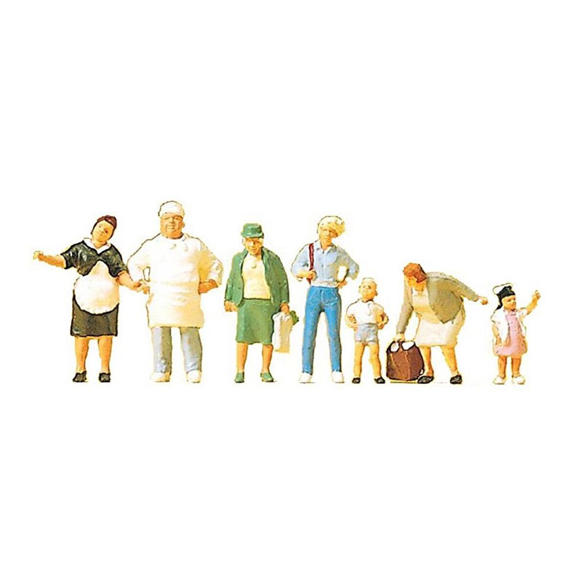 Preiser 10275 1/87 Ölçek bäcker krause Figürleri