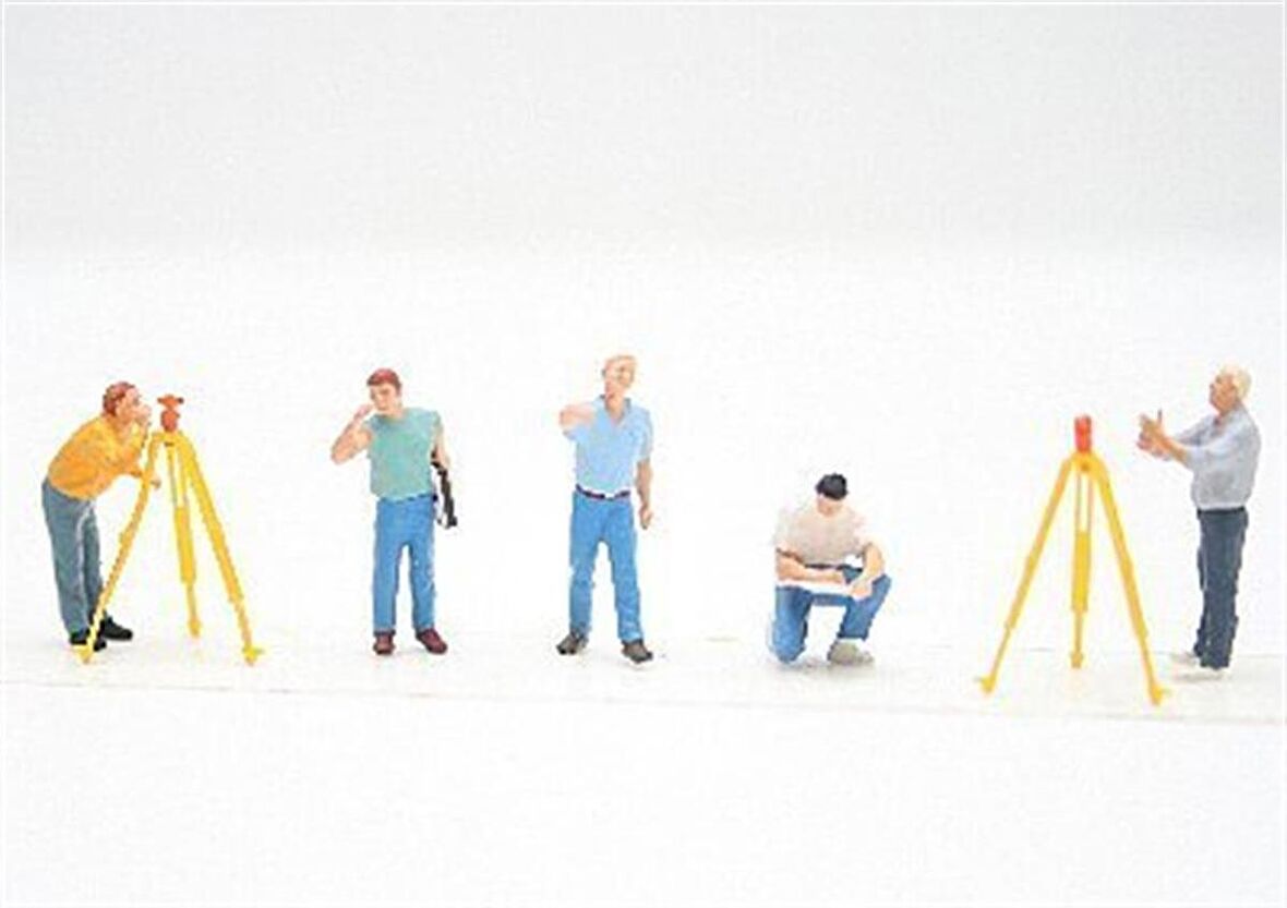 Preiser 10512 1/87 Ölçek kadastrocular Figürleri