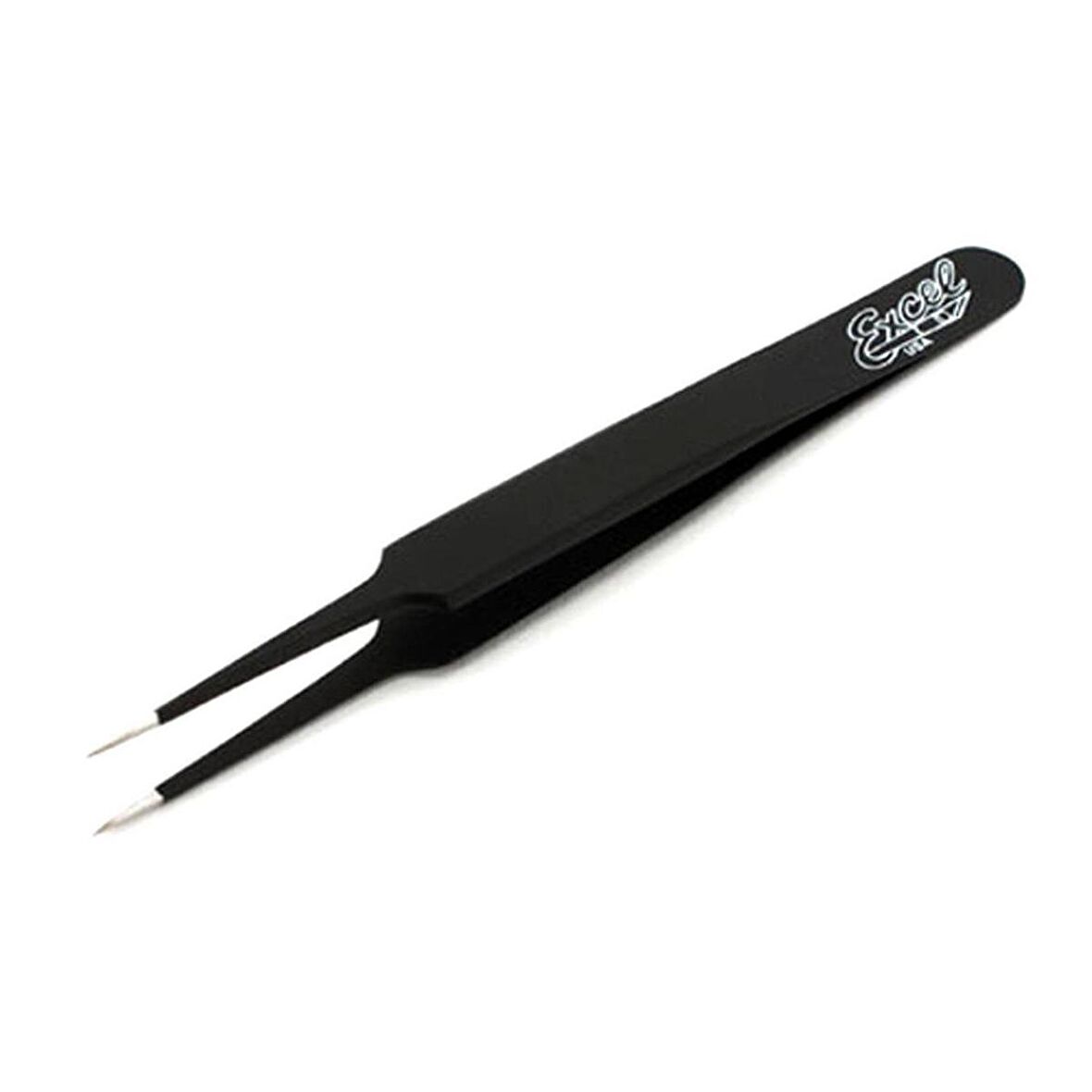 30421 4.5 İNCH STRAİGHT POİNT TWEEZERS (BLACK)
