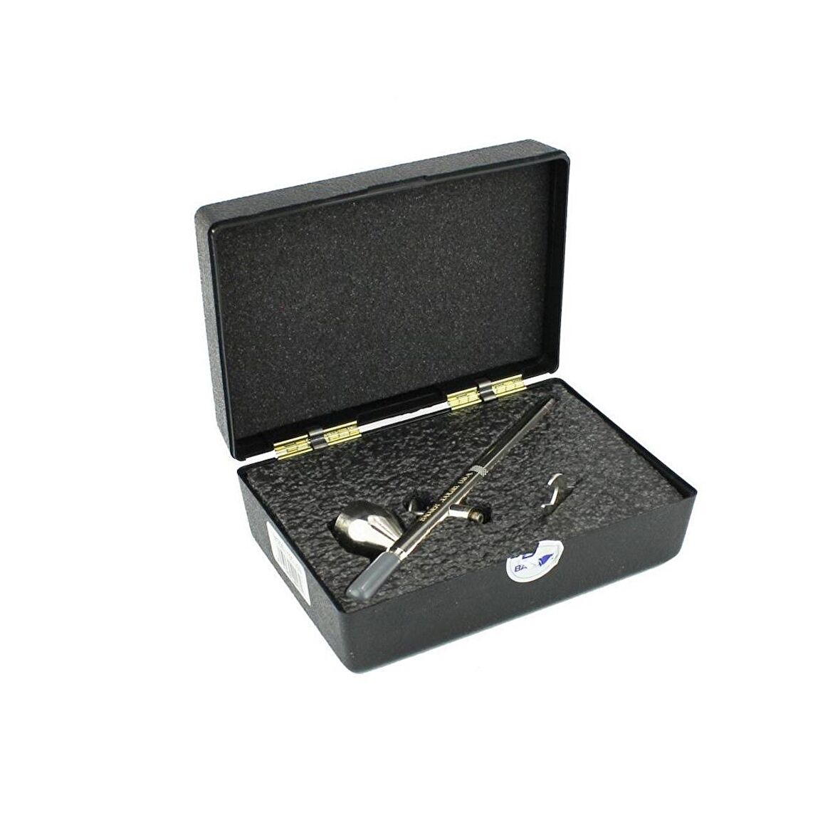 100-5 LGB Gravity Feed Medium Nozzle Bakery Airbrush w/ 4.75ml attached color cup, continuous flow valve, barbed hose connector