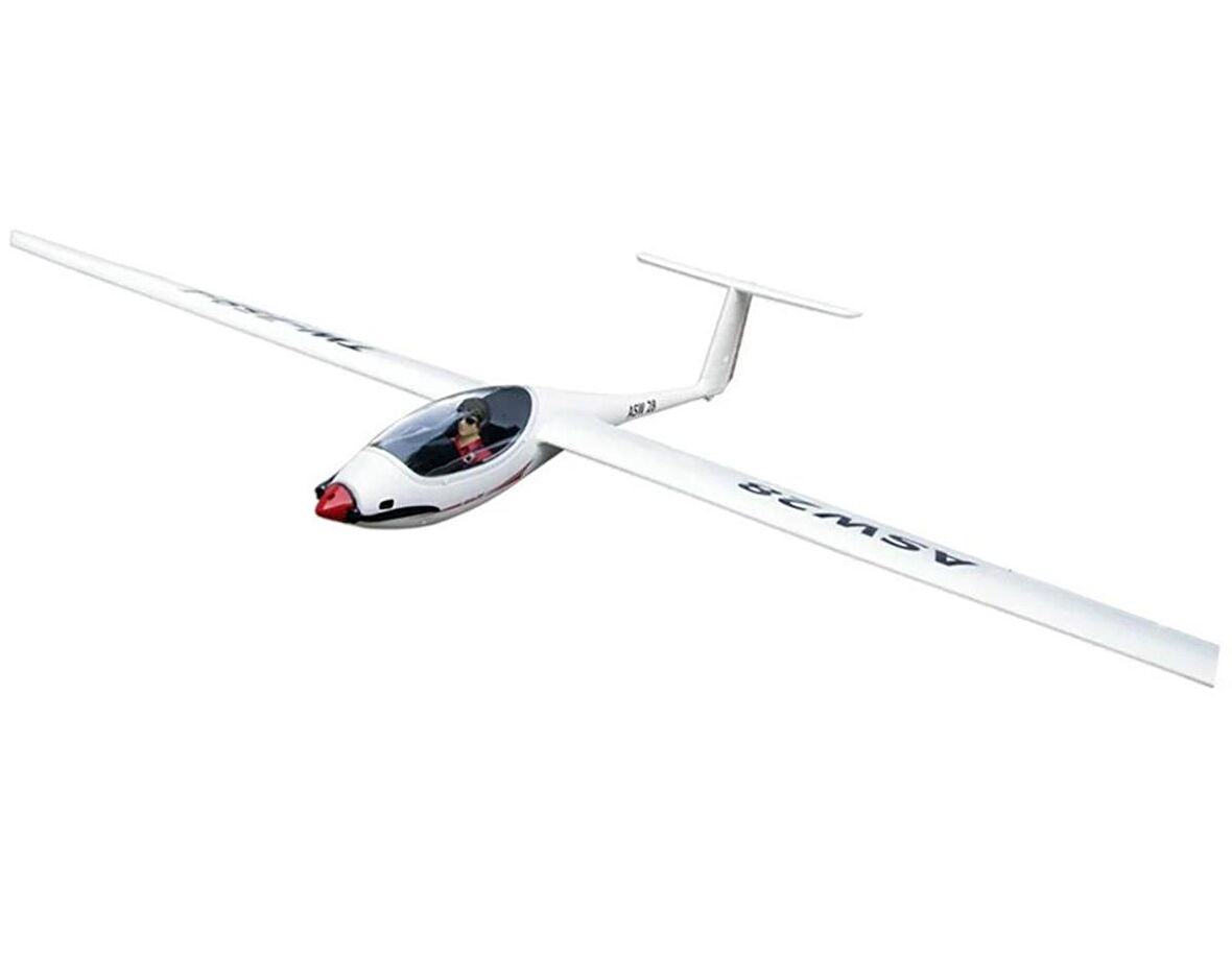 Volantex EXA759-1 ASW28 260 cm. EPO Kanatlı, ABS Gövde, 850KV Fırçasız Motor, 30A Esc, RC Model Planör