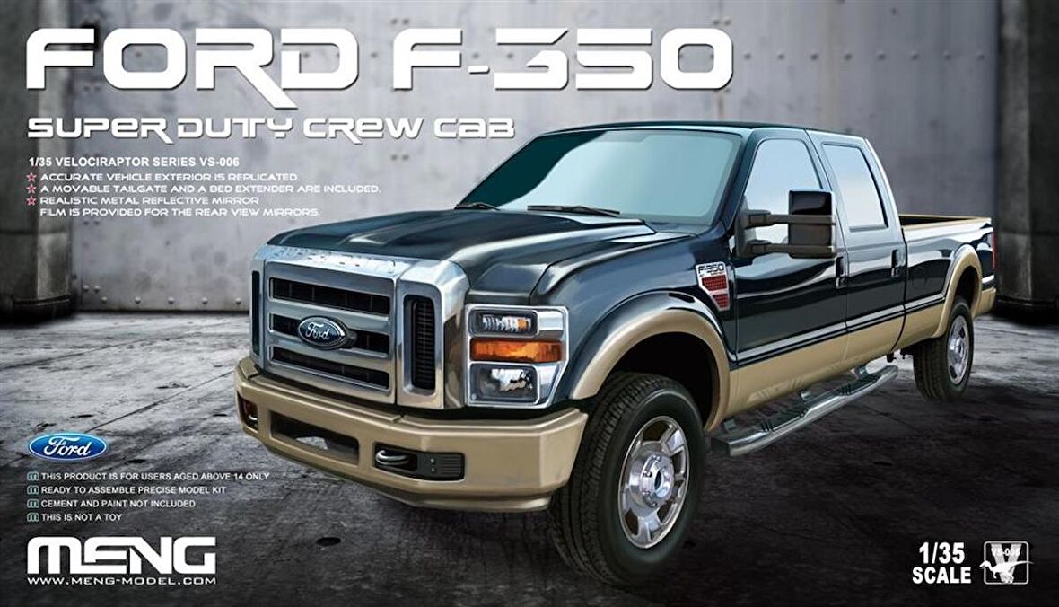 VS-006 1/35 FORD F-350 Super Duty Crew Cab