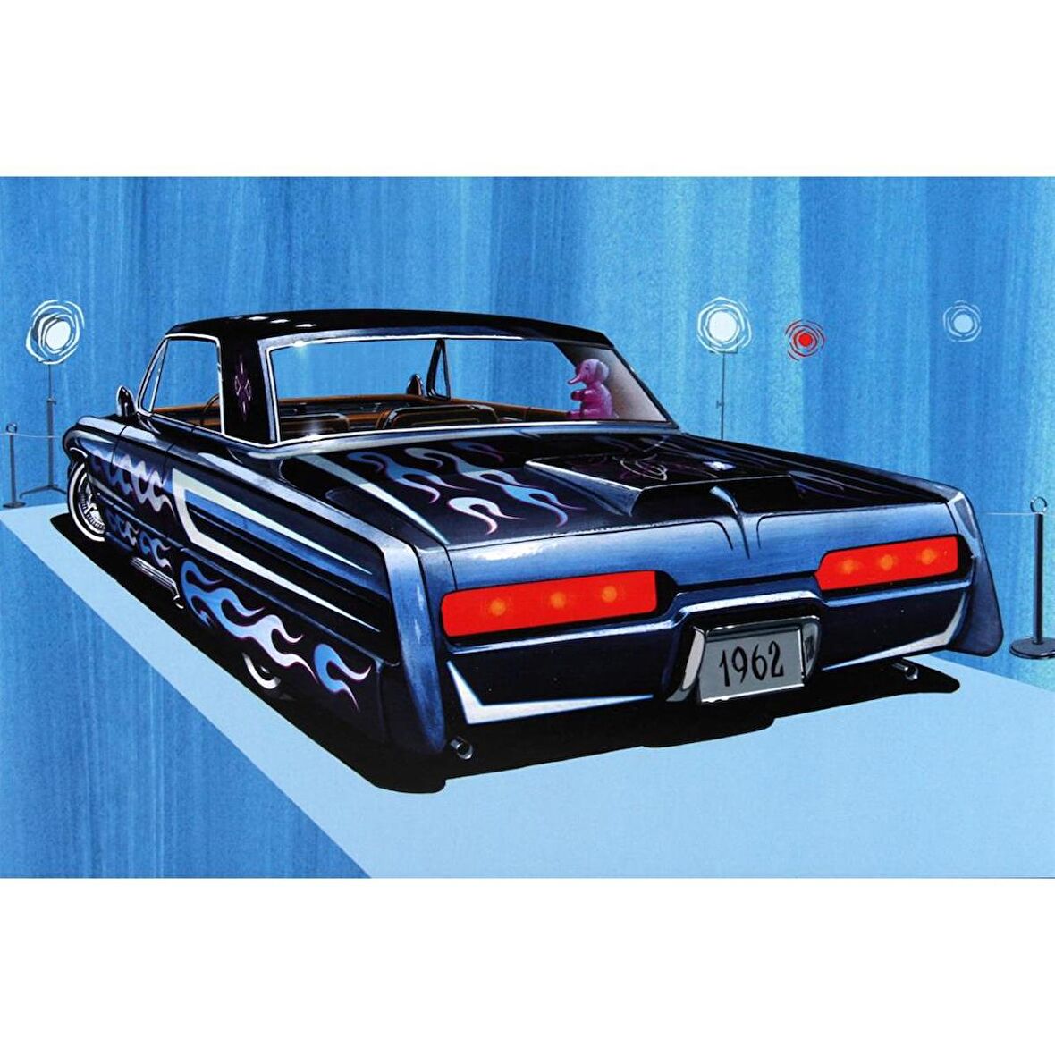 AMT 1078 1/25 1962 Buick Electra Araba Demonte Plastik Maketi