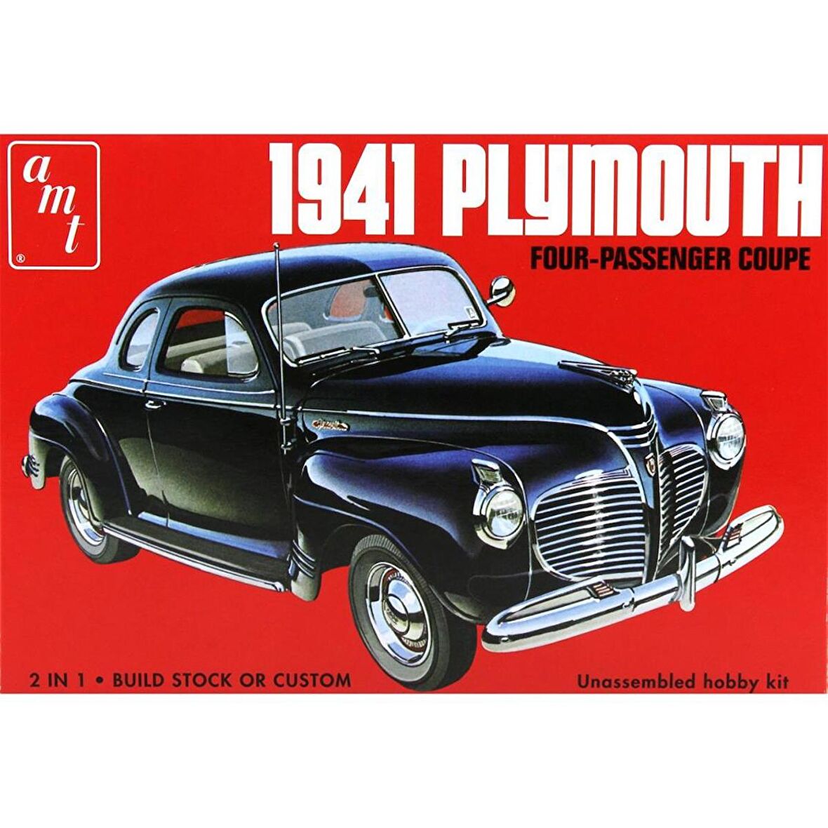 AMT 919 1/25 1941 Plymouth Coupe Araba Demonte Plastik Maketi