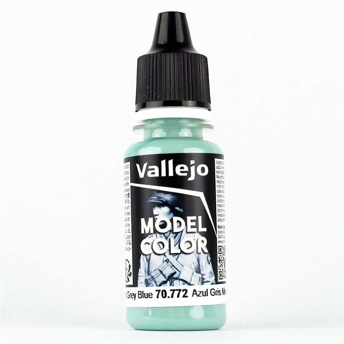 Vallejo 70772 17 ml. (171) Medium Grey Blue, Model Color Serisi Model Boyası