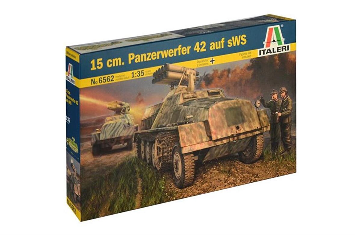 Italeri 6562S 1/35 15cm. Panzerwerfer 42 auf sWS Yarı Paletli Askeri Araç Demonte Plastik Maketi