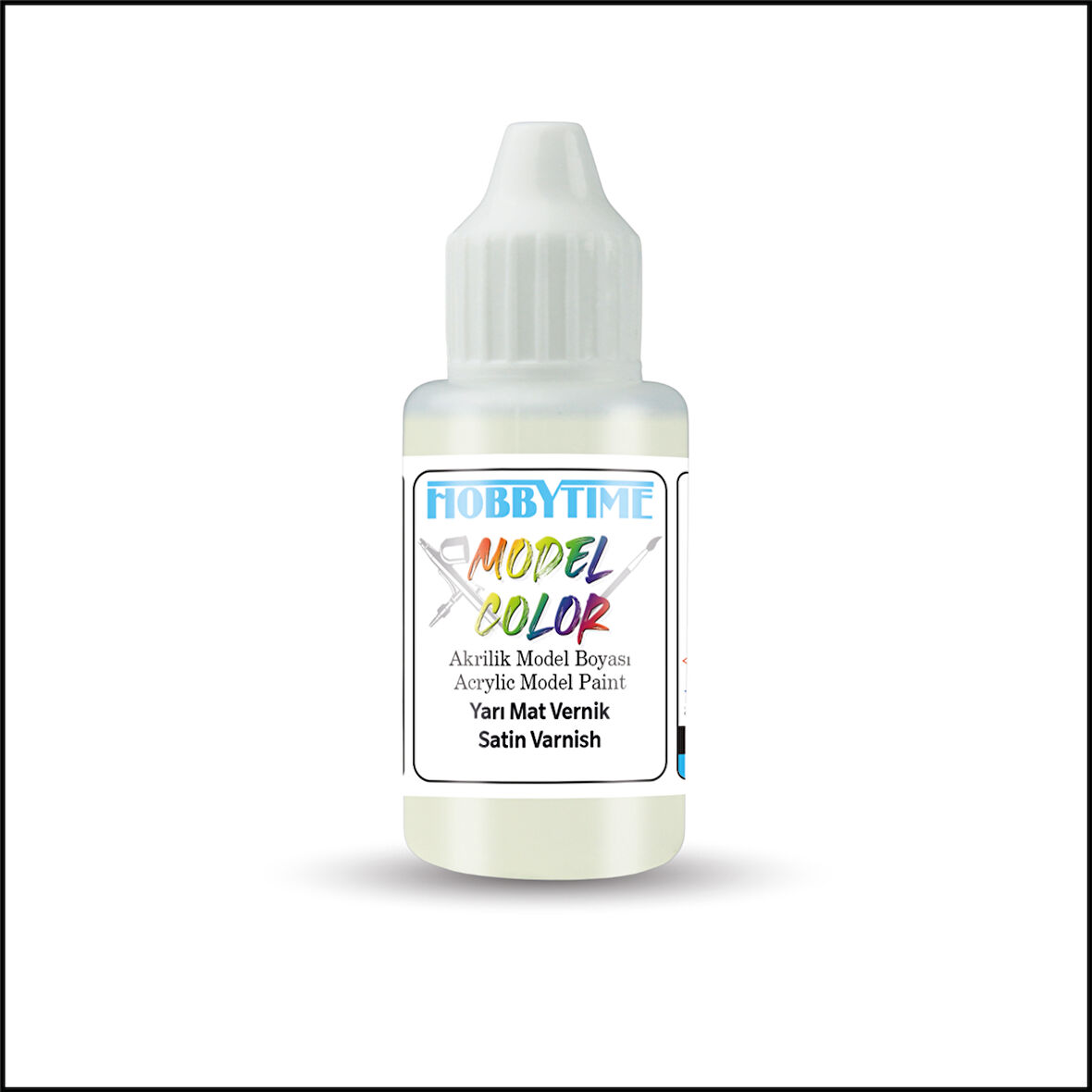 Hobbytime 506 18 ml. Yarı Mat Vernik (Satin Varnish)