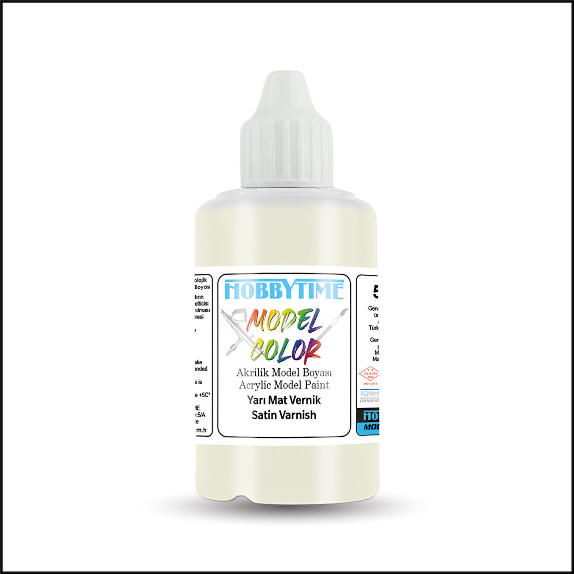 Hobbytime 507 50 ml. Yarı Mat Vernik (Satin Varnish)