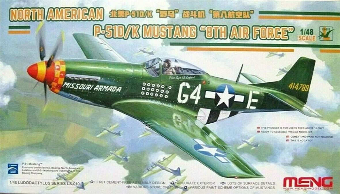 "1/48 North American P-51D/K ""8th Air Force"""