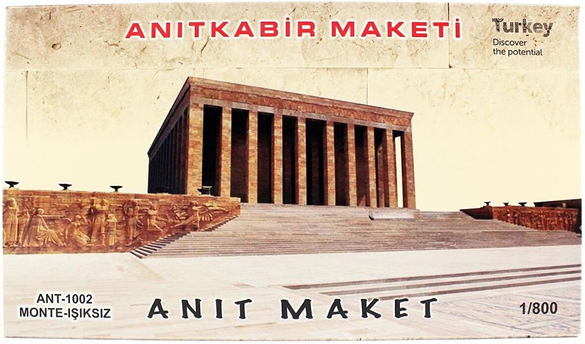 AnıtMaket ANT1002 1/800 Ölçek Anıtkabir Plastik Model Kiti